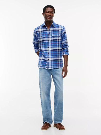 Blue Check Pattern