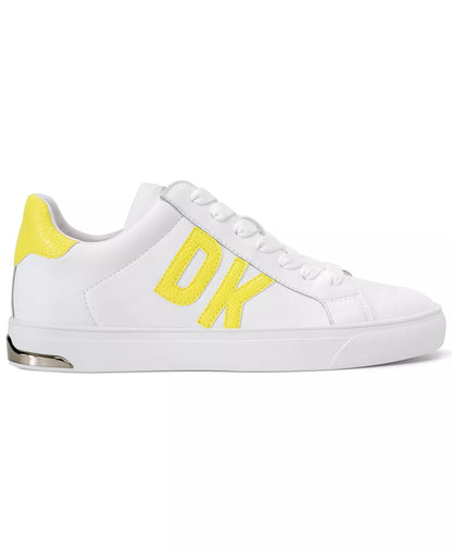 White/Yellow Leather