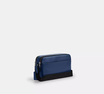 Silver/Deep Blue Multi