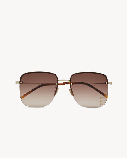 Light Gold And Gradient Brown