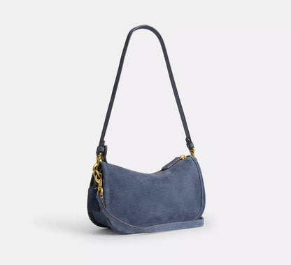 Brass/Light Denim