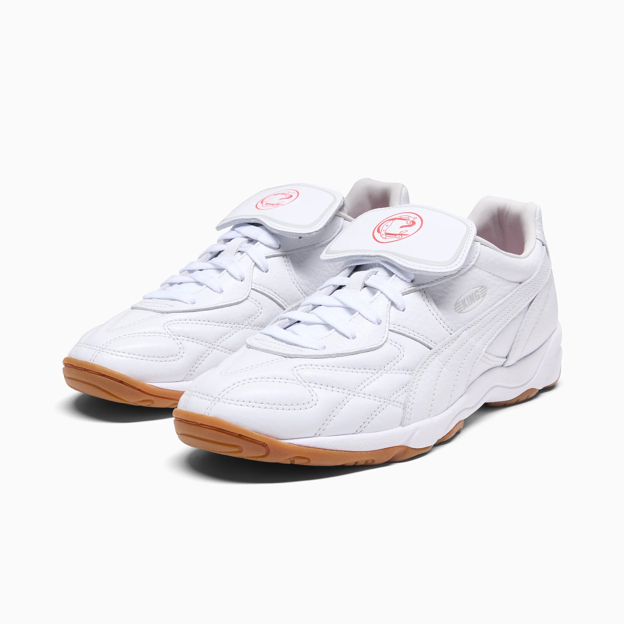 PUMA White-Gum-PUMA Red
