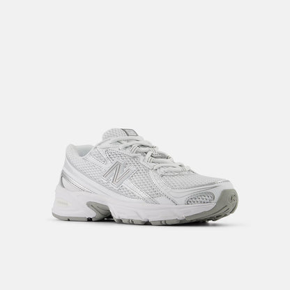 White With Silver Metallic