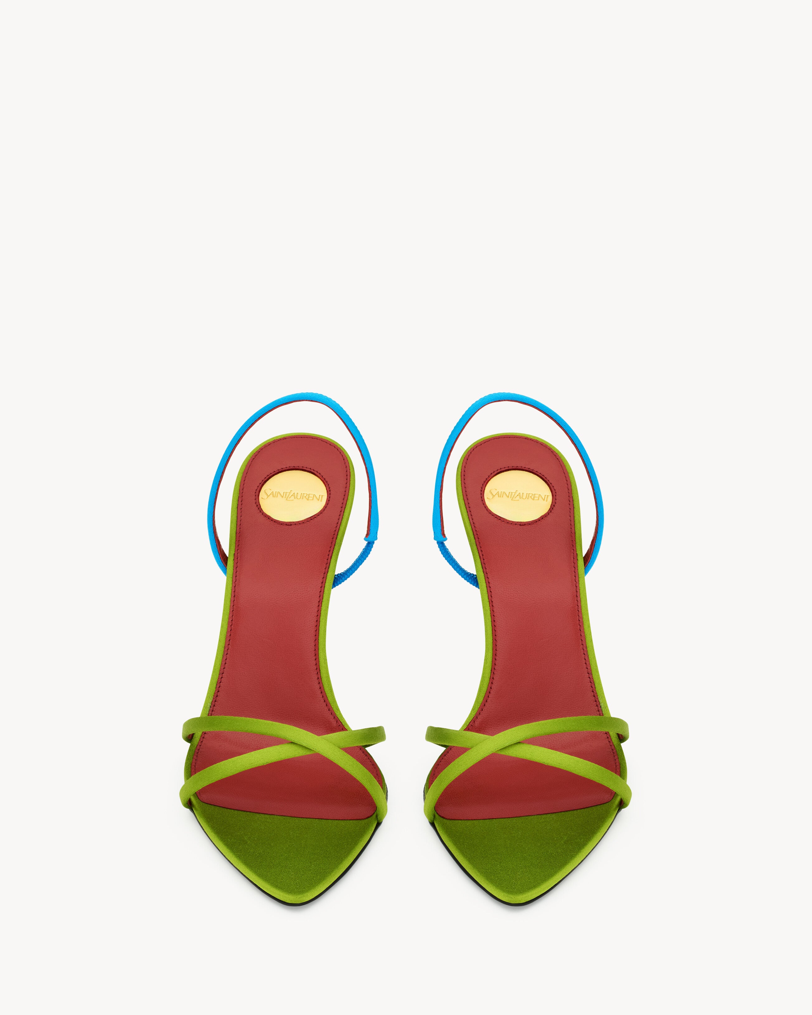 Pea Green & Dolphin Blu