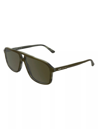 Transparent Striped Khaki