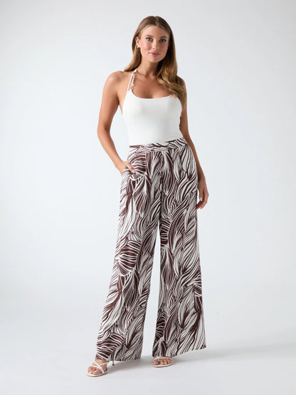 Zebra Leaf Small Coffe Ao