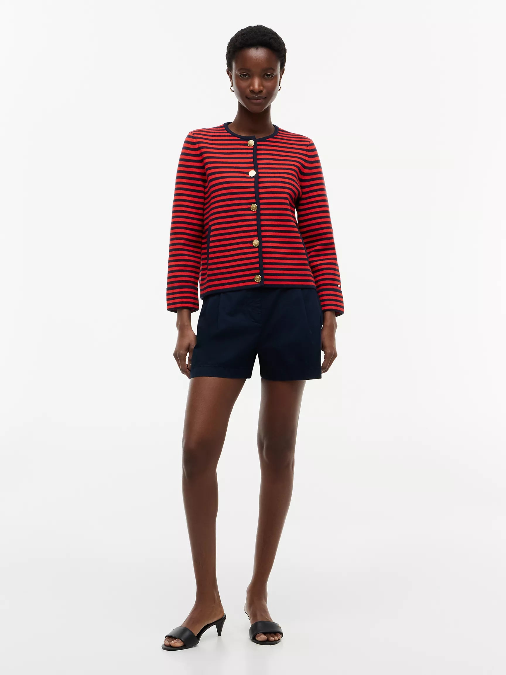 Navy Blue / Fire Red