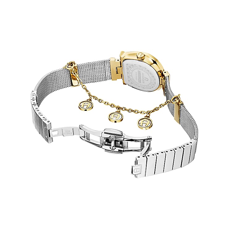 Gold White