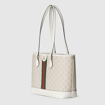 tejido beige y blanco con GG