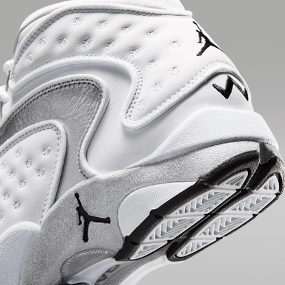 White/Black/Metallic Silver