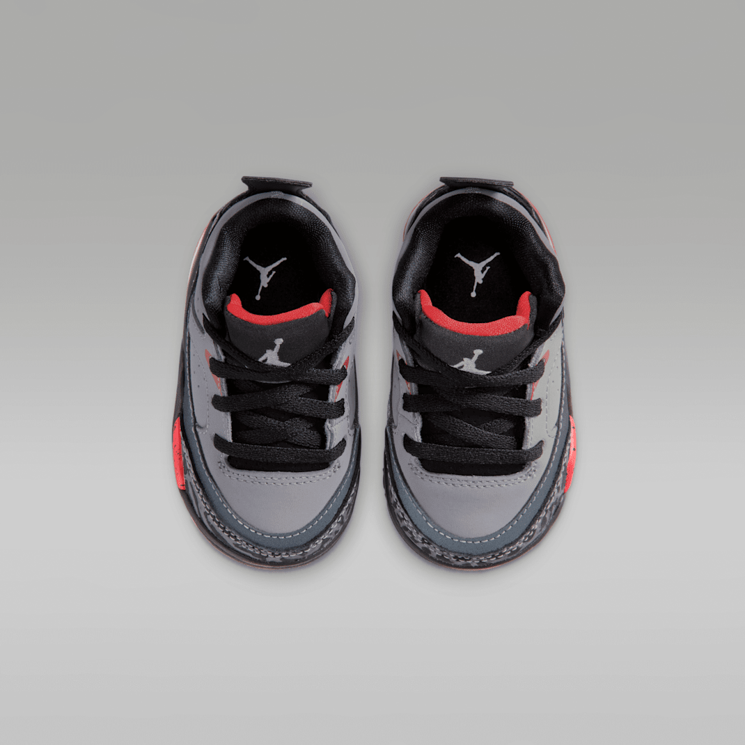 Cement Grey/Black/Fire Red/White