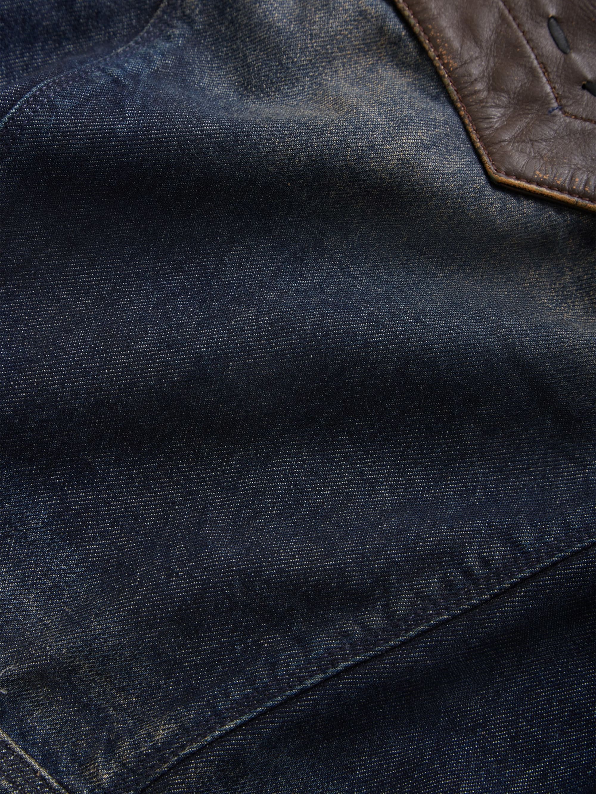 Gusa Sanded Dark Indigo W