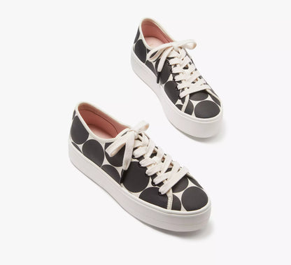 Black / Cream Dot