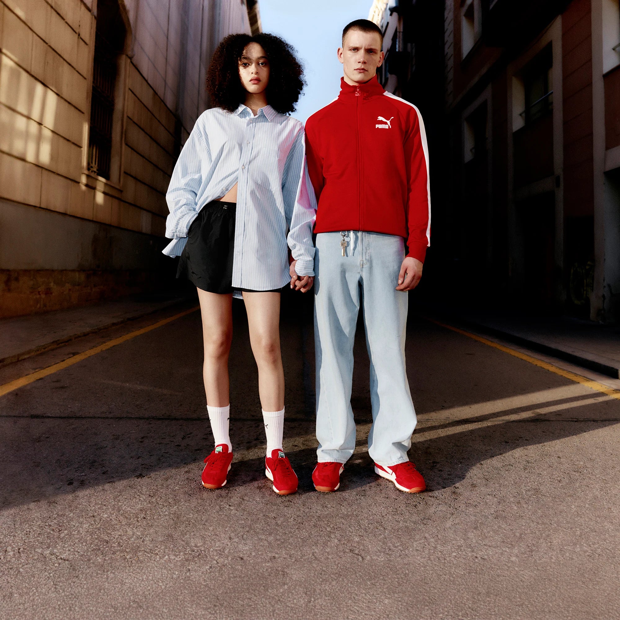 PUMA Red-PUMA White