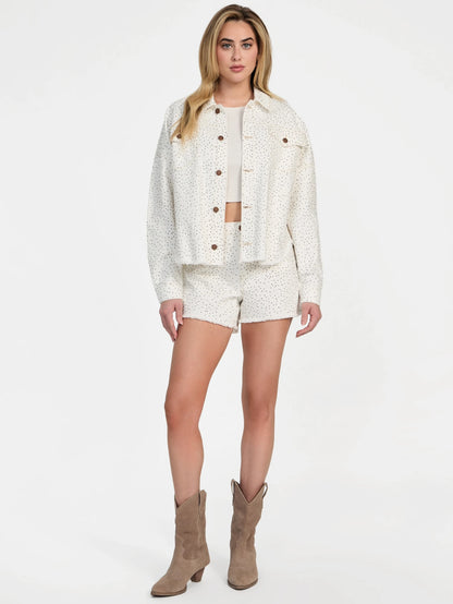 Girlbelle White Bling