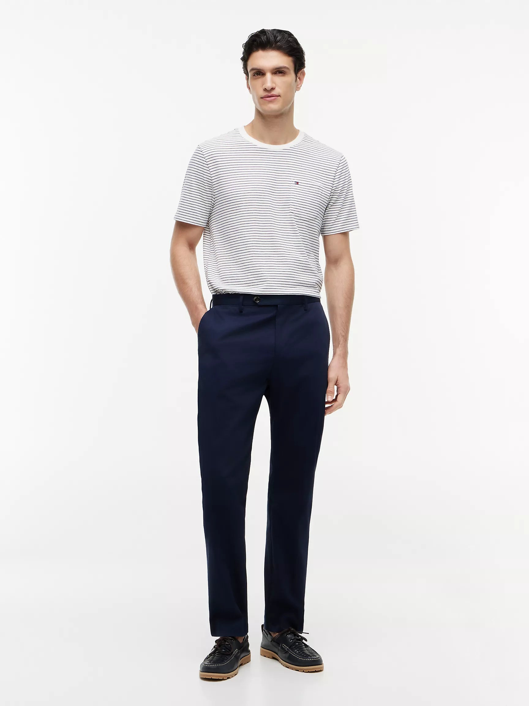 Ivory Silk Stripe