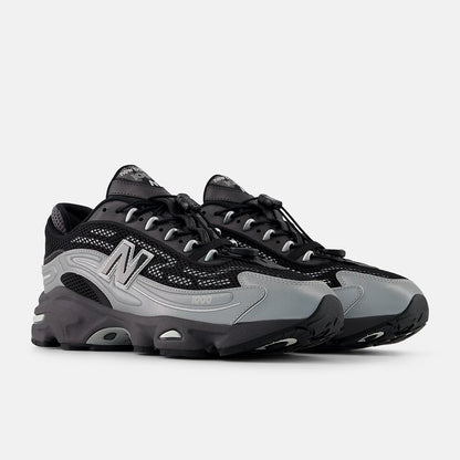 Silver Metallic With Black