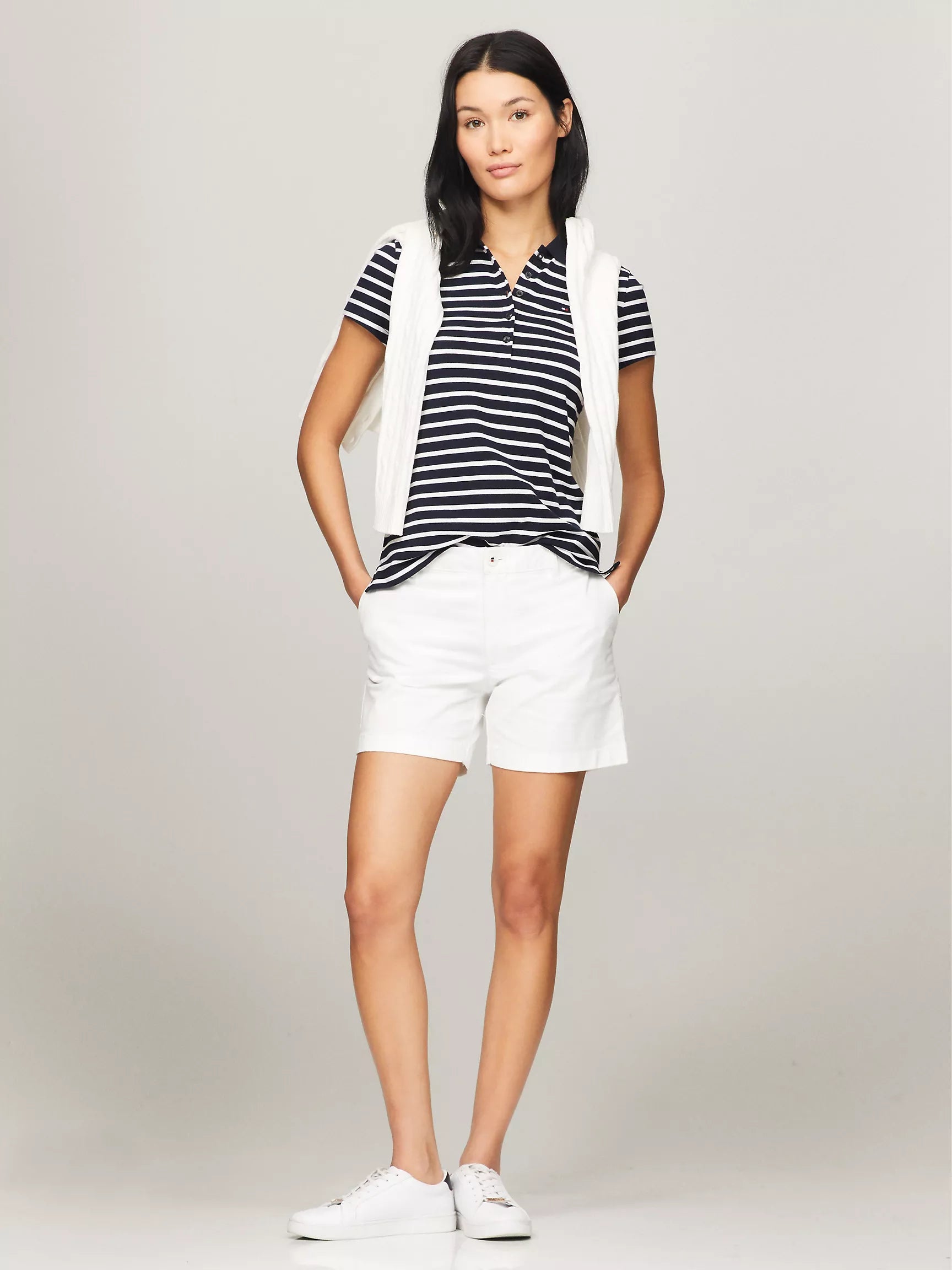 Navy Multi Stripe