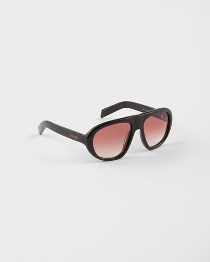 Lentes con degradado rosa empolvado
