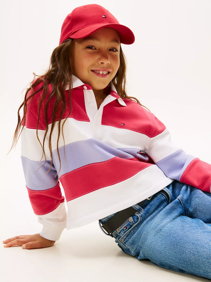 Vintage Cerise Stripes