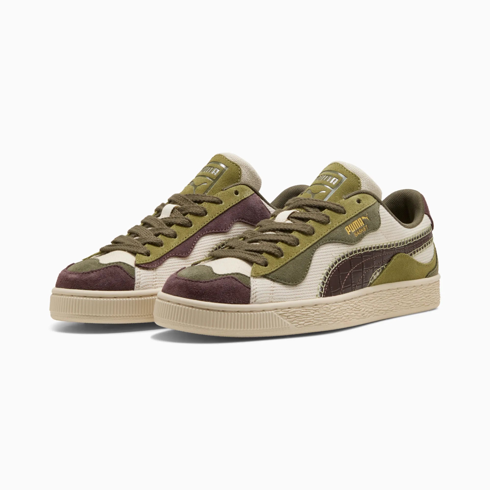 Alpine Snow-Loden Green-Chocolate Brown