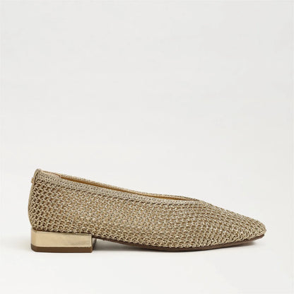 Amber Gold Woven Fabric