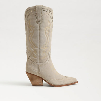 Ivory Sand Suede
