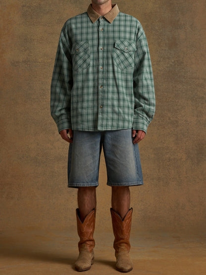 Gusa Green Plaid
