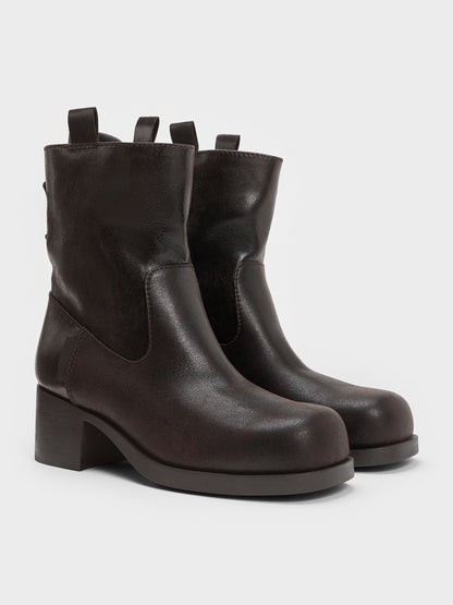 Dark Brown Textured