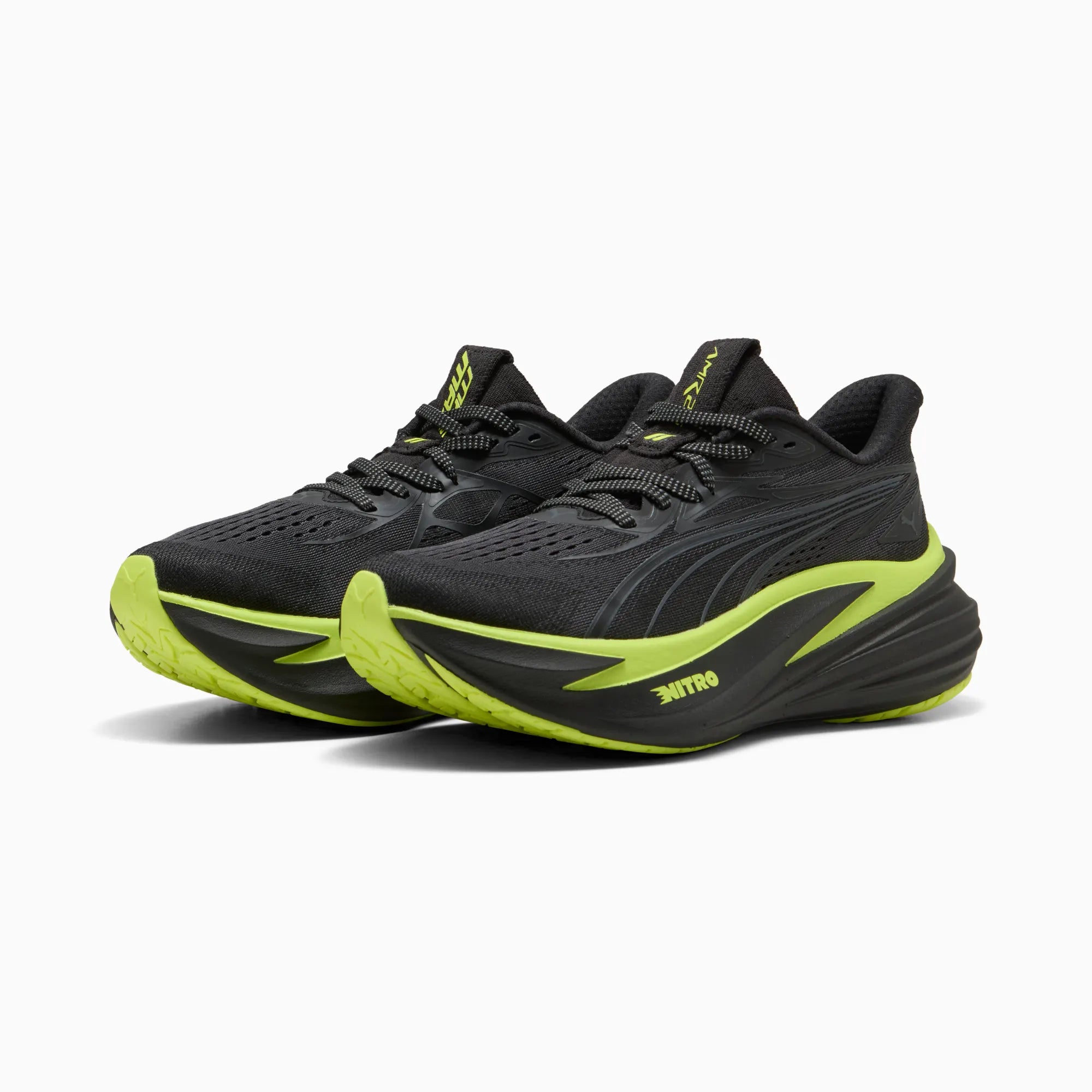 PUMA Black-Lime Shimmer-Green Lux