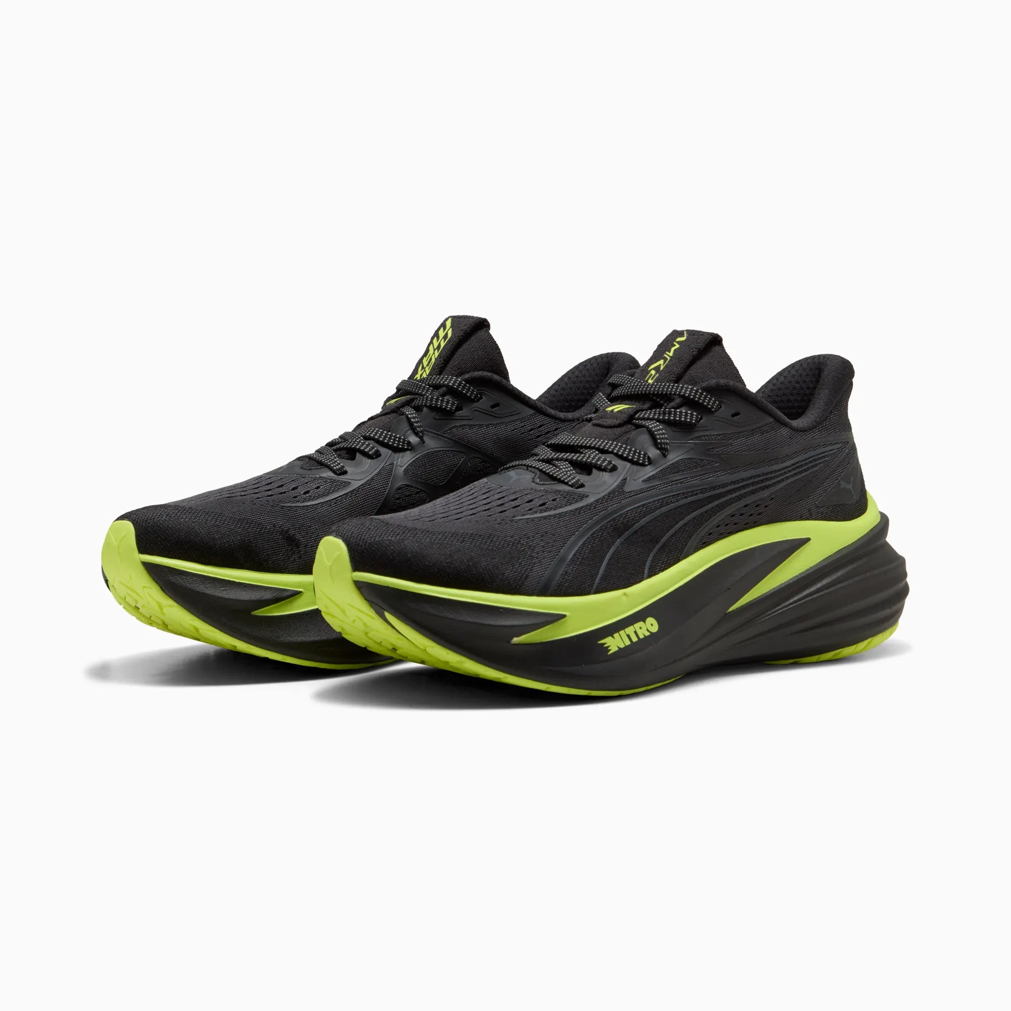 PUMA Black-Lime Shimmer-Green Lux
