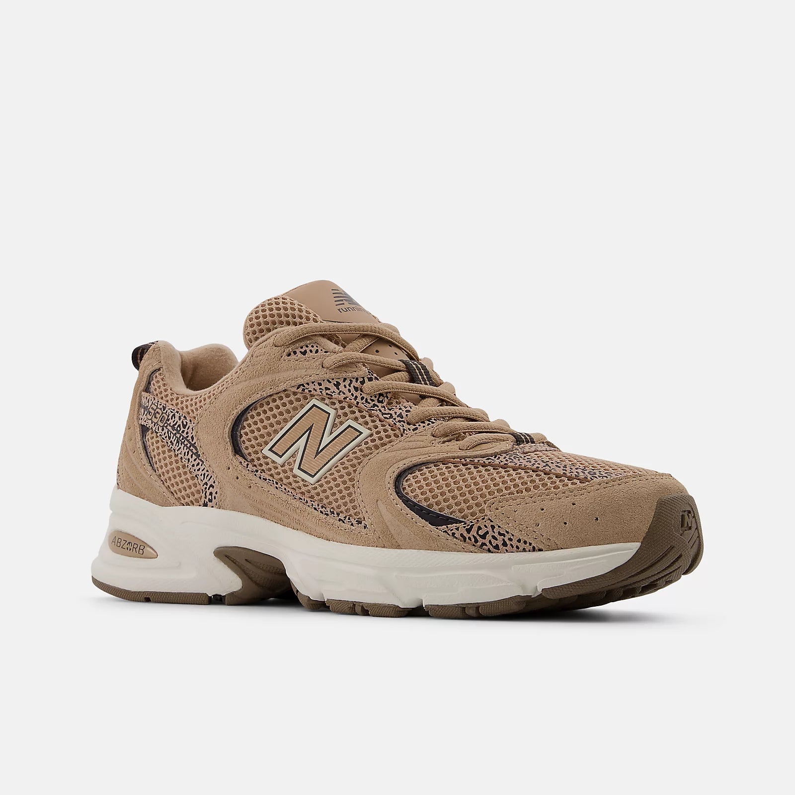 Flat Taupe With Black Cement