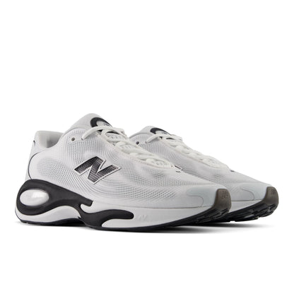 White With Black And Silver Metallic