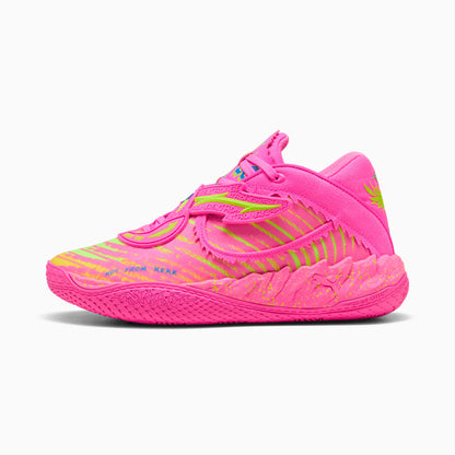Poison Pink-Ultra Blue-Yellow Alert