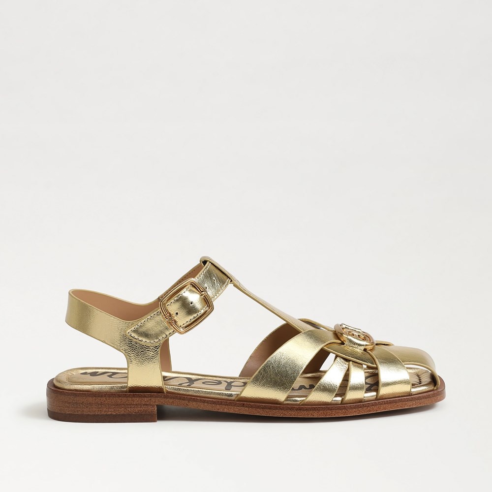 Amber Gold Leather