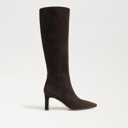Chocolate Brown Suede