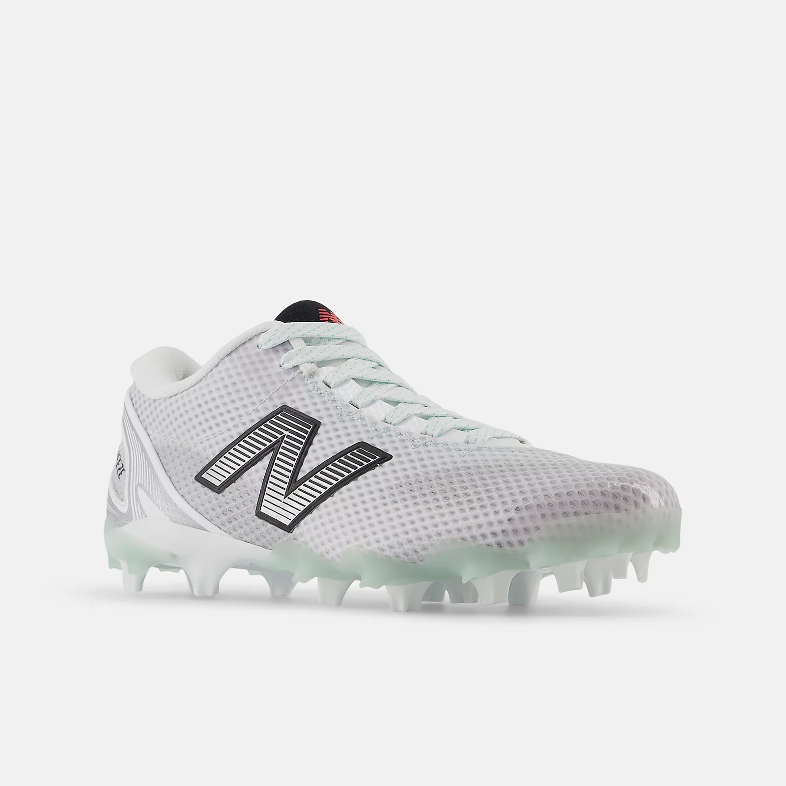 White With Black And Silver Metallic