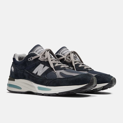 Dark Navy With Smoked Pearl And Silver