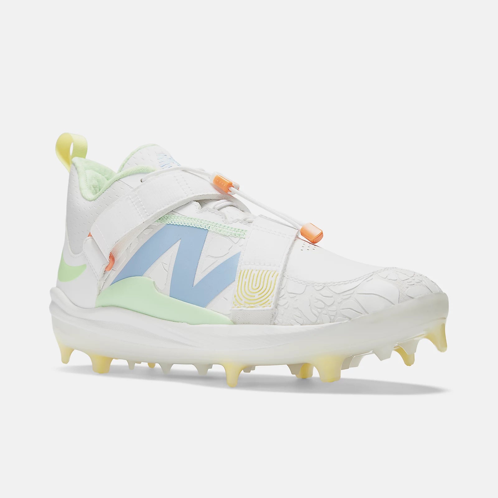Optic White With Neon Dragonfly And Electric Jade