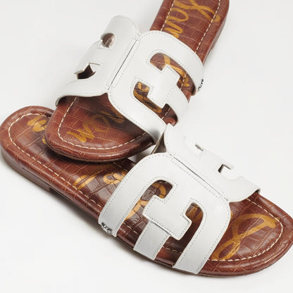 Bright White Leather