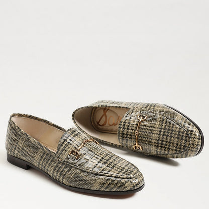 Khaki Multi Croco Patent Leather