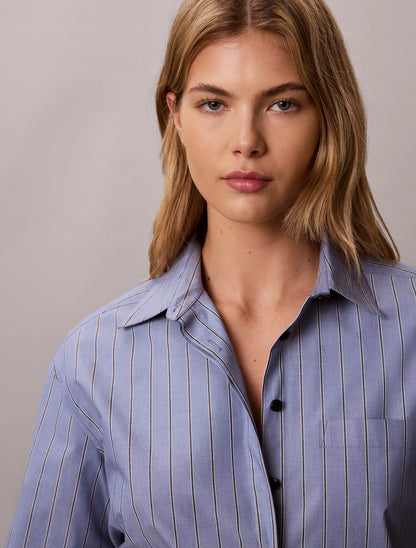 Dusty Sailor Blue Stripe