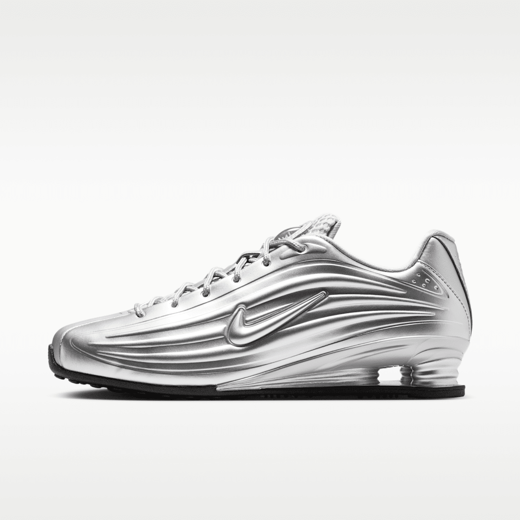 Silver/Black/Metallic Silver
