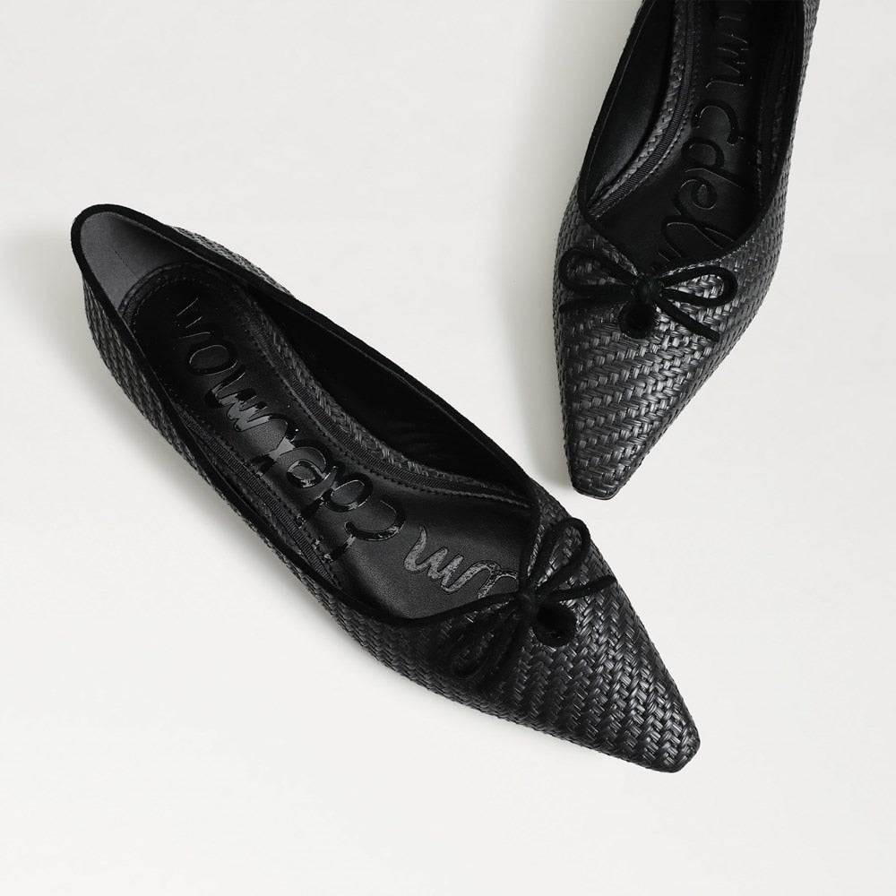 Black Faux Leather