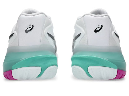 White/Aurora Green