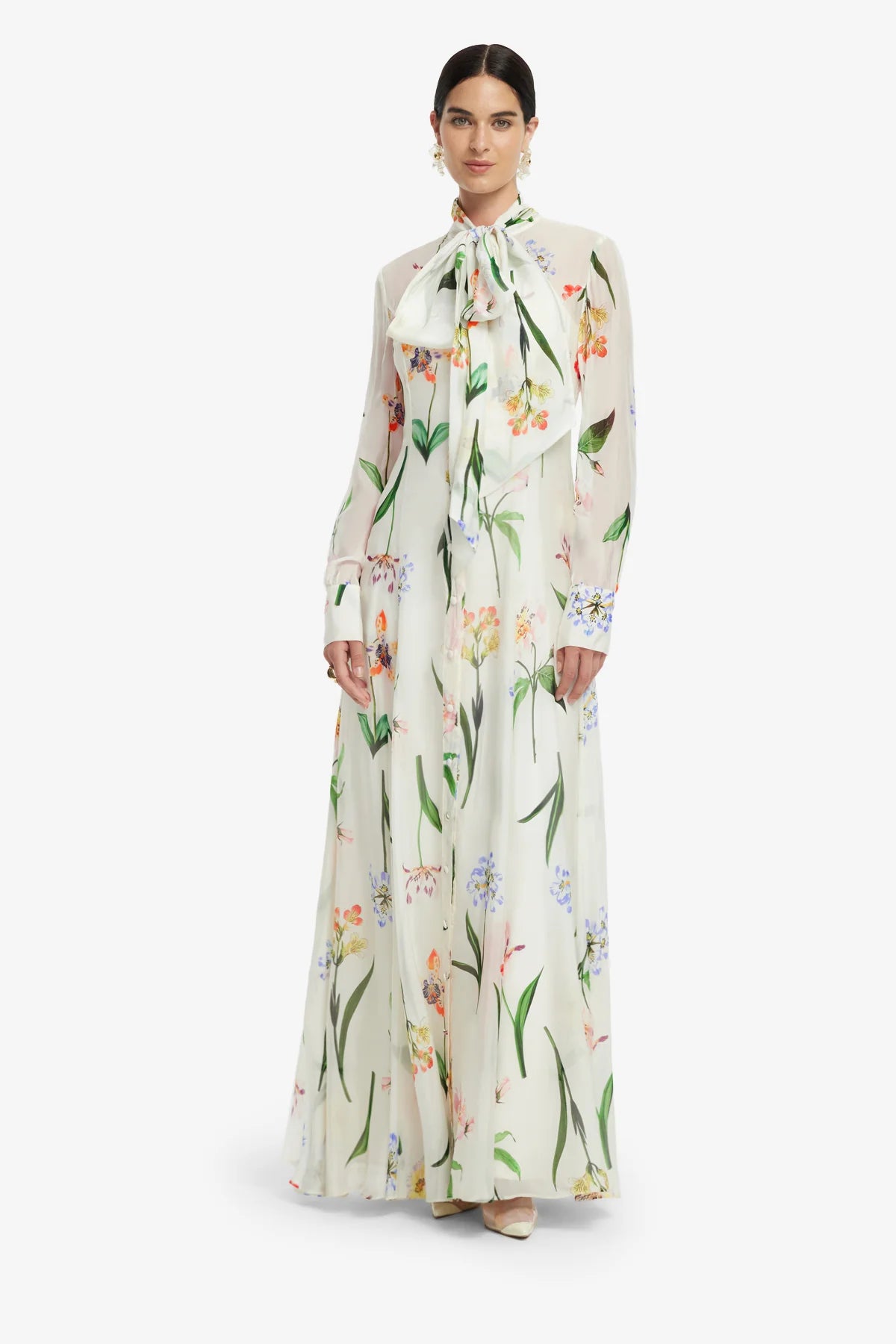 Botanical Print in Snow