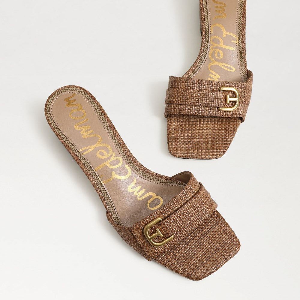Cuoio Brown Woven Fabric
