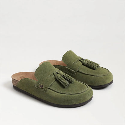 Summer Olive Suede