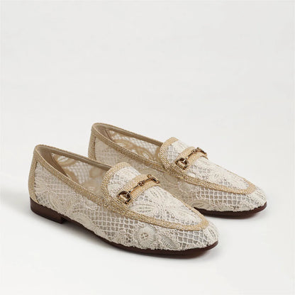 Warm Ivory Mesh Fabric