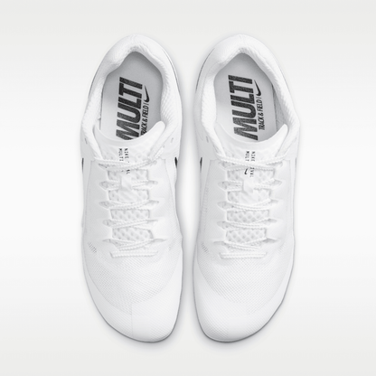 White/Metallic Silver/Black